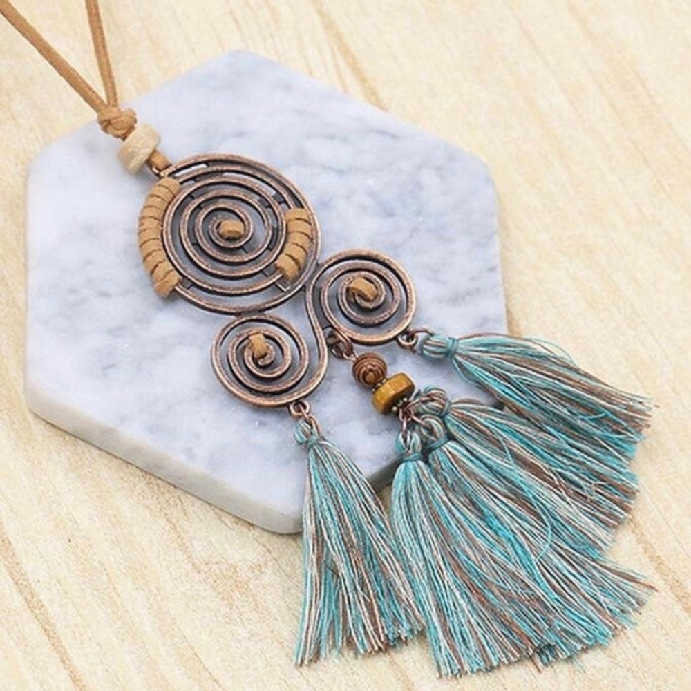 Boho Tassel Necklace